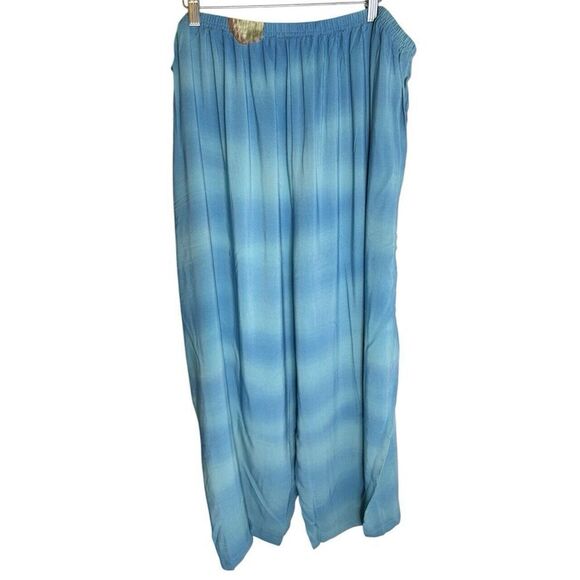 We Be Bop Capri Pant In Street Scene Blue Size 4X - Picture 2 of 4